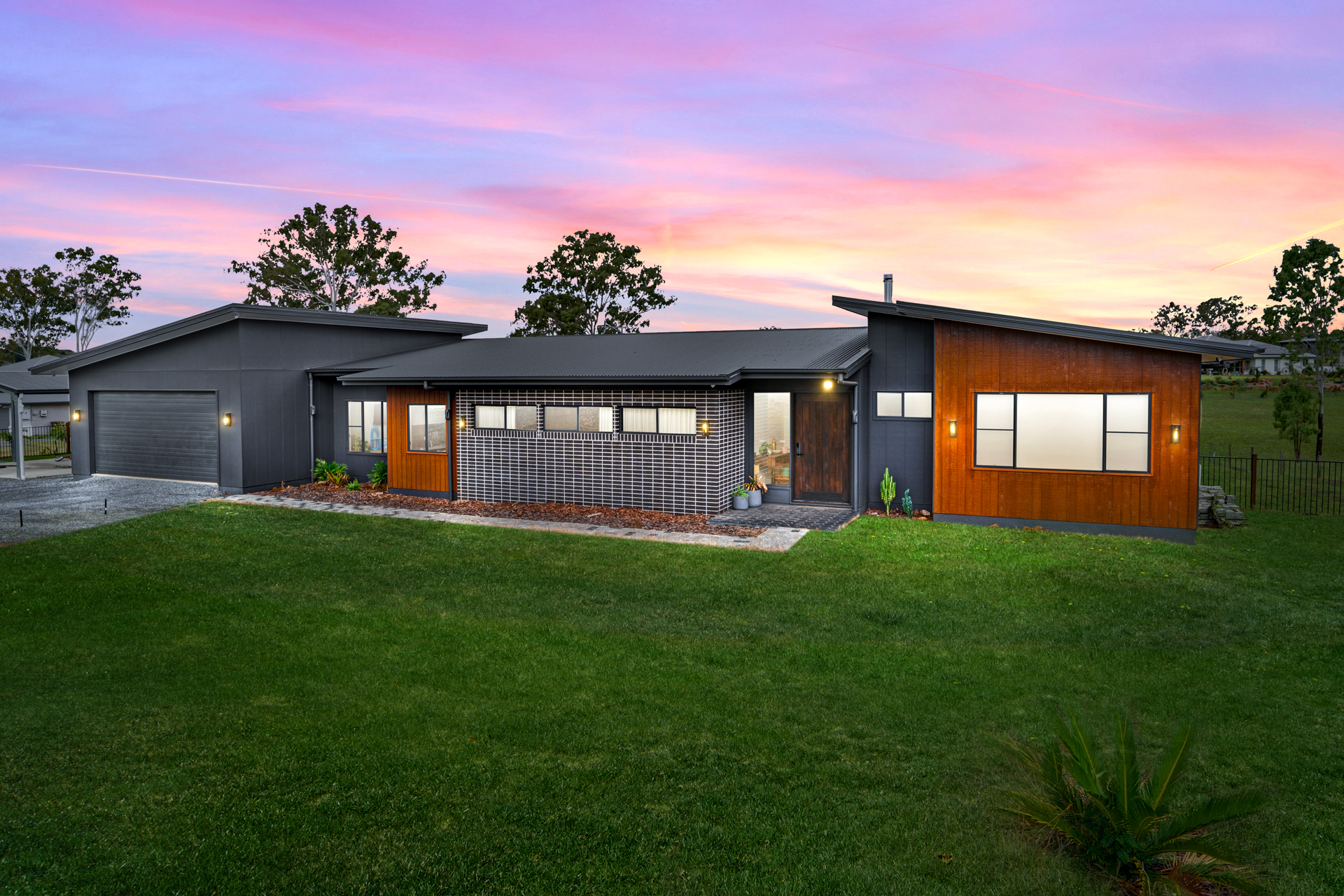 Photograph of a home built by Zerner Building Co.