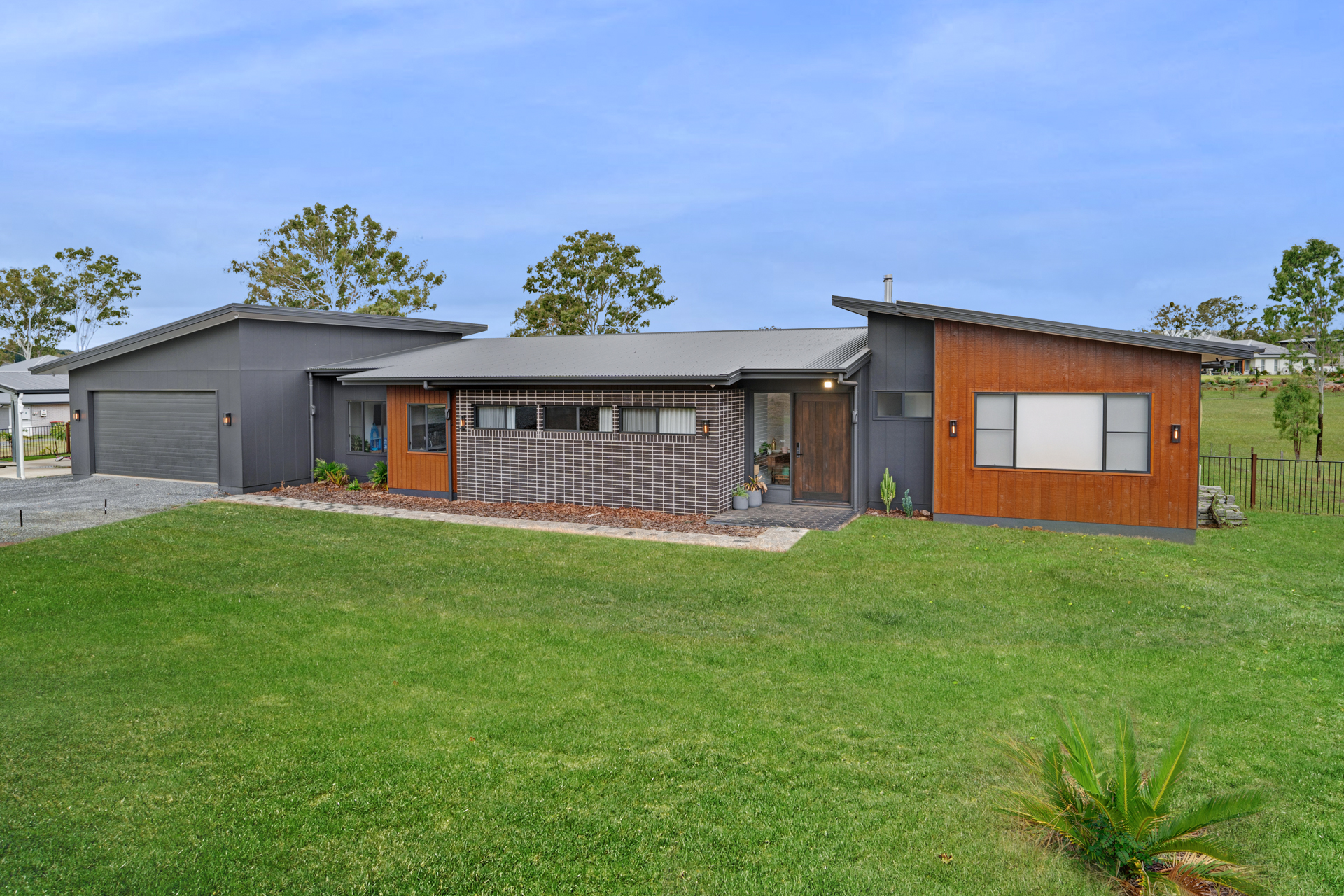 Photograph of a home built by Zerner Building Co.